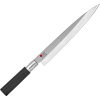 Нож кухонный для сашими односторонняя заточка L 32см нержавеющая сталь