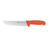 Нож для мяса L 20см  Supra Colore красная ручка, нержавеющая сталь
