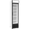 Шкаф холодильный,  295л, 1 дверь стекло, 5 полок, ножки, +1/+10С, дин.охл., белый, R600a, нижний агрегат, канапе